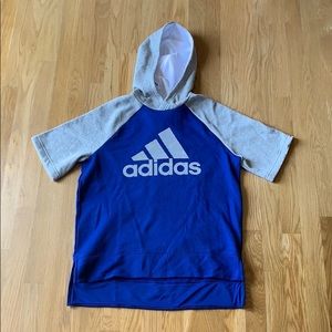 ADIDAS FASHION HOODY HALF SLEEVE BRAND NEW